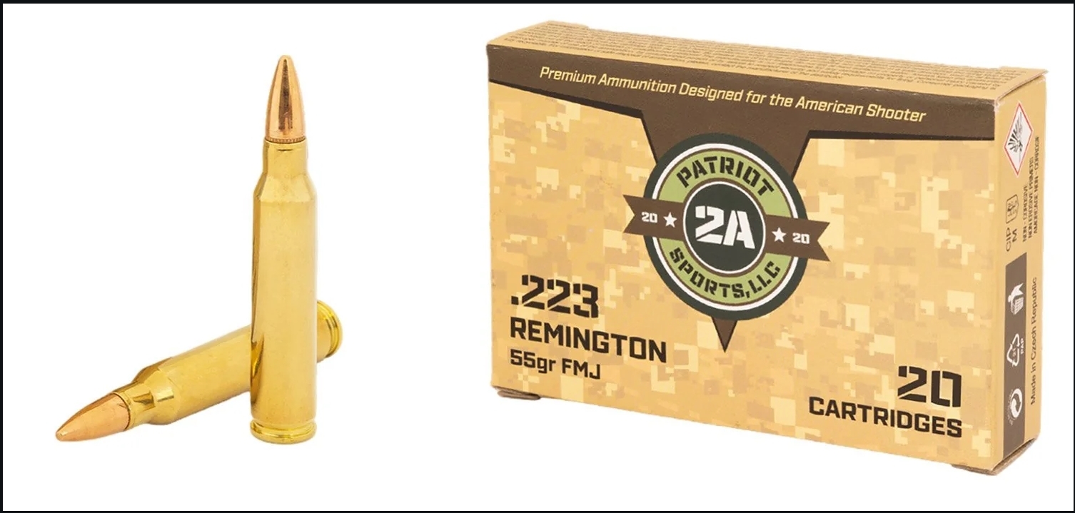 riot Sports By STV .223 Remington 55 Grain Full Metal Jacket(FMJ) Ammo