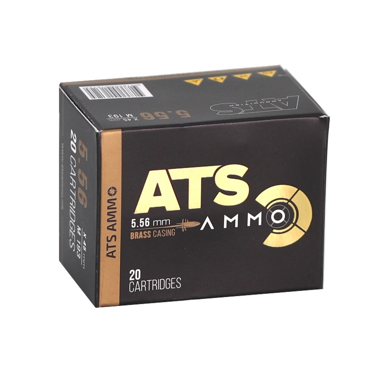  5.56x45mm NATO M193 55 Grain Full Metal Jacket(FMJ) Ammo